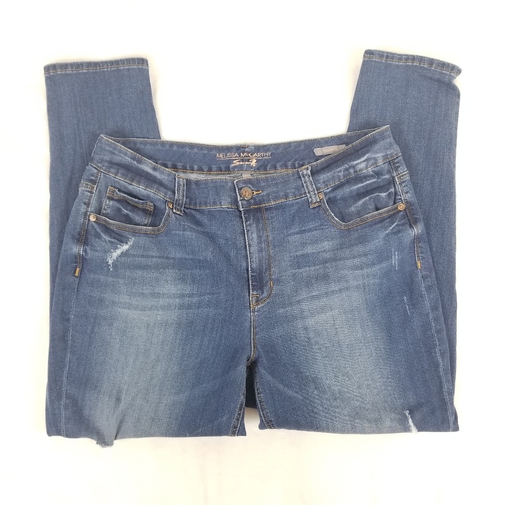 Melissa Mccarthy Seven7 Girlfriend Jeans Sz 18W